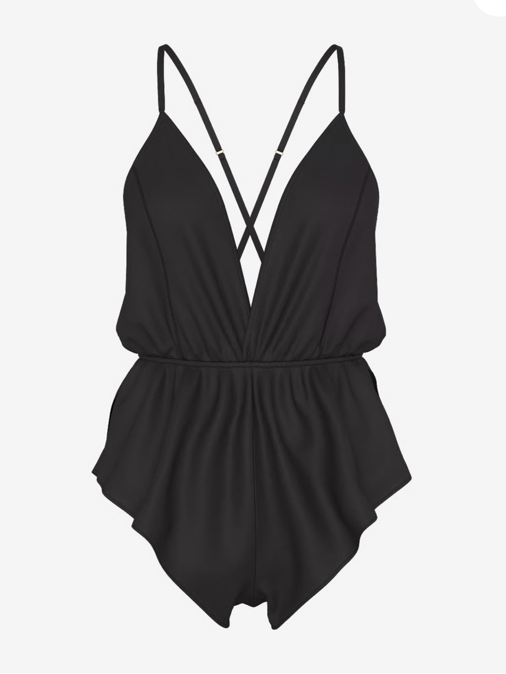 Victoria's Secret Satin Flutter Romper